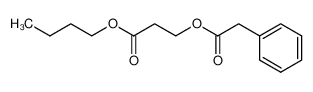 butyl 3-(2-phenylacetoxy)propanoate_39182-02-0