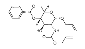 allyl 4,6-O-benzylidene-GlcNAlloc_391860-75-6