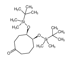 rel-(4R,5S)-4,5-bis((tert-butyldimethylsilyl)oxy)cyclooctan-1-one_391905-09-2