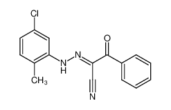 N-(5-chloro-2-methylphenyl)-2-oxo-2-phenylacetohydrazonoyl cyanide_39214-60-3