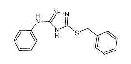 3-anilino-5-benzylthio-4H-1,2,4-triazole_3922-44-9