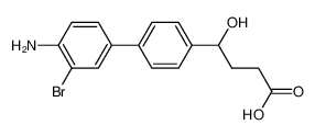 4-(4'-Amino-3'-bromo-4-biphenylyl)-4-hydroxy-butyric acid_39224-15-2