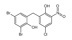 2,4-dibromo-6-(5-chloro-2-hydroxy-3-nitrobenzyl)phenol_39224-74-3