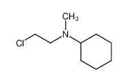 N-methyl-N-β-chloroethylcyclohexylamine_39227-25-3