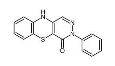 3-phenyl-3H,10H-benzo[b]pyridazino[4,5-e][1,4]thiazin-4-one_39227-38-8