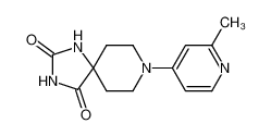 8-(2-Methyl-pyridin-4-yl)-1,3,8-triazaspiro[4.5]decane-2,4-dione_392331-33-8