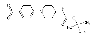 tert‐butyl N‐[1‐(4‐nitrophenyl)piperidin‐4‐yl]carbamate_392335-21-6