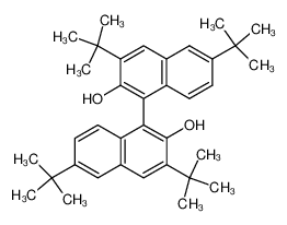 3,3',6,6'-tetra-tert-butyl-1,1'-binaphthalene-2,2'-diol_39242-42-7