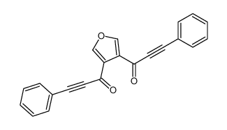 3,3'-diphenyl-1,1'-furan-3,4-diyl-bis-propynone_39254-50-7