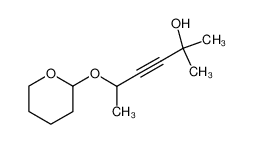2-methyl-5-(tetrahydro-2H-2-pyranyloxy)-3-hexyn-2-ol_392655-33-3