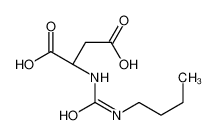 (2S)-2-(butylcarbamoylamino)butanedioic acid_392657-22-6
