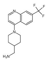 4-aminomethyl-1-(7'-trifluoromethyl-4'-quinolyl)-piperidine_392691-03-1