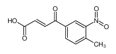 (E)-4-(4-Methyl-3-nitro-phenyl)-4-oxo-but-2-enoic acid_39270-16-1