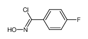 (Z)-N-hydroxy-4-fluoro-benzenecarboximidoyl chloride_393165-20-3
