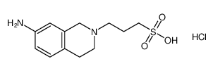 3-(7-amino-3,4-dihydroisoquinolin-2(1H)-yl)propane-1-sulfonic acid hydrochloride_393175-19-4