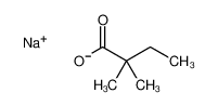 sodium,2,2-dimethylbutanoate_3934-02-9