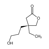 (4S)-4-ethyl-4-(3-hydroxypropyl)dihydro-2(3H)-furanone_393563-15-0
