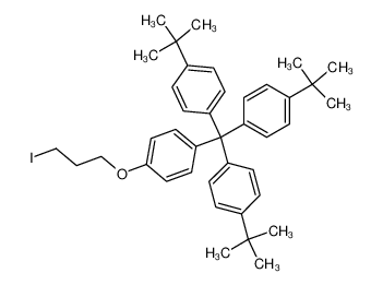 tris(p-tert-butylphenyl)(4-iodopropyloxyphenyl)methane_393860-75-8