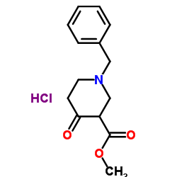 Methyl 1-benzyl-4-oxopiperidine-3-carboxylate hydrochloride_3939-01-3