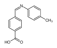 4-[(4-methylphenyl)iminomethyl]benzoic acid_3939-33-1