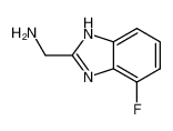 (4-Fluoro-1H-benzimidazol-2-yl)-methylamine_394223-23-5