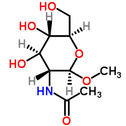 Methyl 2-acetamido-2-deoxy-β-D-glucopyranoside_3946-01-8