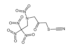N-(2-oxo-3-thiocyanatopropyl)-N-(2,2,2-trinitroethyl)nitramide_39498-81-2