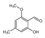 2-hydroxy-6-methoxy-4-methylbenzaldehyde_39503-23-6