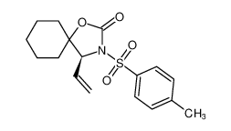 (S)-3-tosyl-4-vinyl-1-oxa-3-azaspiro[4.5]decan-2-one_395061-42-4