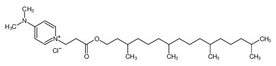 Pyridinium,4-(dimethylamino)-1-[3-oxo-3-[(3,7,11,15-tetramethylhexadecyl)oxy]propyl]-, chloride_395071-24-6