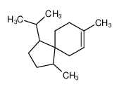 1-Isopropyl-4,8-dimethylspiro(4.5)dec-7-en_39510-25-3