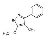 3-phenyl-4-methyl-5-methoxypyrazole_39513-12-7