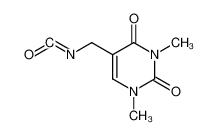5-isocyanatomethyl-1,3-dimethyl-1H-pyrimidine-2,4-dione_39513-70-7