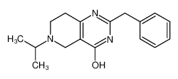 2-benzyl-6-isopropyl-5,6,7,8-tetrahydro-3H-pyrido[4,3-d]pyrimidin-4-one_3952-14-5