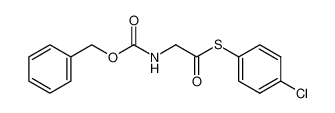 (N-Benzoyloxycarbonyl-glycin-(4-chlor-thiophenyl)-ester_39538-06-2