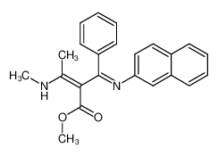 β-Methylamino-α-(α-(naphthyl-(2)-imino)-benzyl)-crotonsaeure-methylester CAS:3954-38-9 manufacturer & supplier
