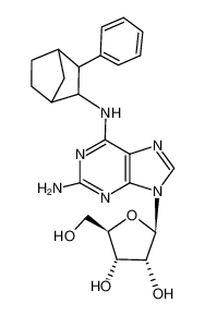 2-amino-N6-(3-phenyl-norbornan-2-yl)-adenosine_39550-37-3