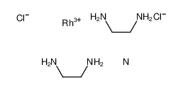 dichlororhodium(1+),ethane-1,2-diamine,nitrate_39561-32-5