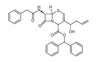 diphenylmethyl (4R, 6R, 7R)-3-((1S)-1-hydroxybut-3-en-1-yl)-7-phenylacetamidoceph-2-em-4-carboxylate_395661-07-1