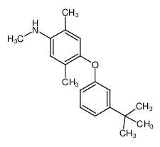 N-methyl-[4-(3-tert-butylphenoxy)-2,5-xylyl]aniline_395676-34-3