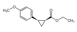 ethyl (1S,2R)-2-(4-methoxyphenyl)cyclopropane-1-carboxylate_395683-38-2