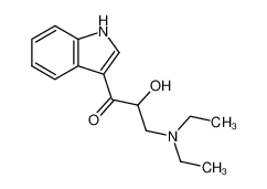 3-diethylamino-2-hydroxy-1-indol-3-yl-propan-1-one_39582-35-9