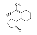 2-{2-[1-Methyl-prop-2-yn-(Z)-ylidene]-cyclohexyl}-cyclopentanone_39589-49-6