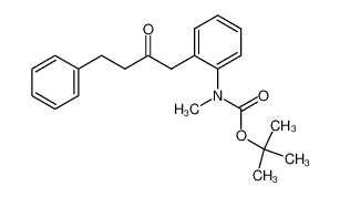 1-[2'-(N-Boc-N-methylamino)phenyl]-4-phenylbutan-2-one_396094-76-1