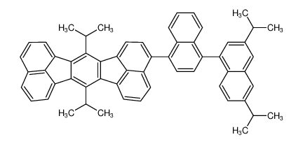 3-(3',6'-diisopropyl-[1,1'-binaphthalen]-4-yl)-7,14-diisopropylacenaphtho[1,2-k]fluoranthene_396099-81-3