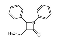 3-ethyl-1,4-diphenylazetidin-2-one_39629-27-1