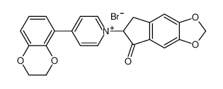 4-(2,3-dihydrobenzo[b][1,4]dioxin-5-yl)-1-(5-oxo-6,7-dihydro-5H-indeno[5,6-d][1,3]dioxol-6-yl)pyridin-1-ium bromide_396692-55-0