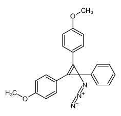 4,4'-(3-azido-3-phenylcycloprop-1-ene-1,2-diyl)bis(methoxybenzene)_39672-31-6