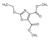 2-ethoxy-oxazole-4,5-dicarboxylic acid dimethyl ester_3968-97-6