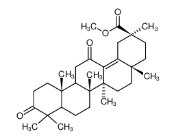 3,12-Diketo-olean-13(18)-en-30-saeure-methylester_39704-71-7